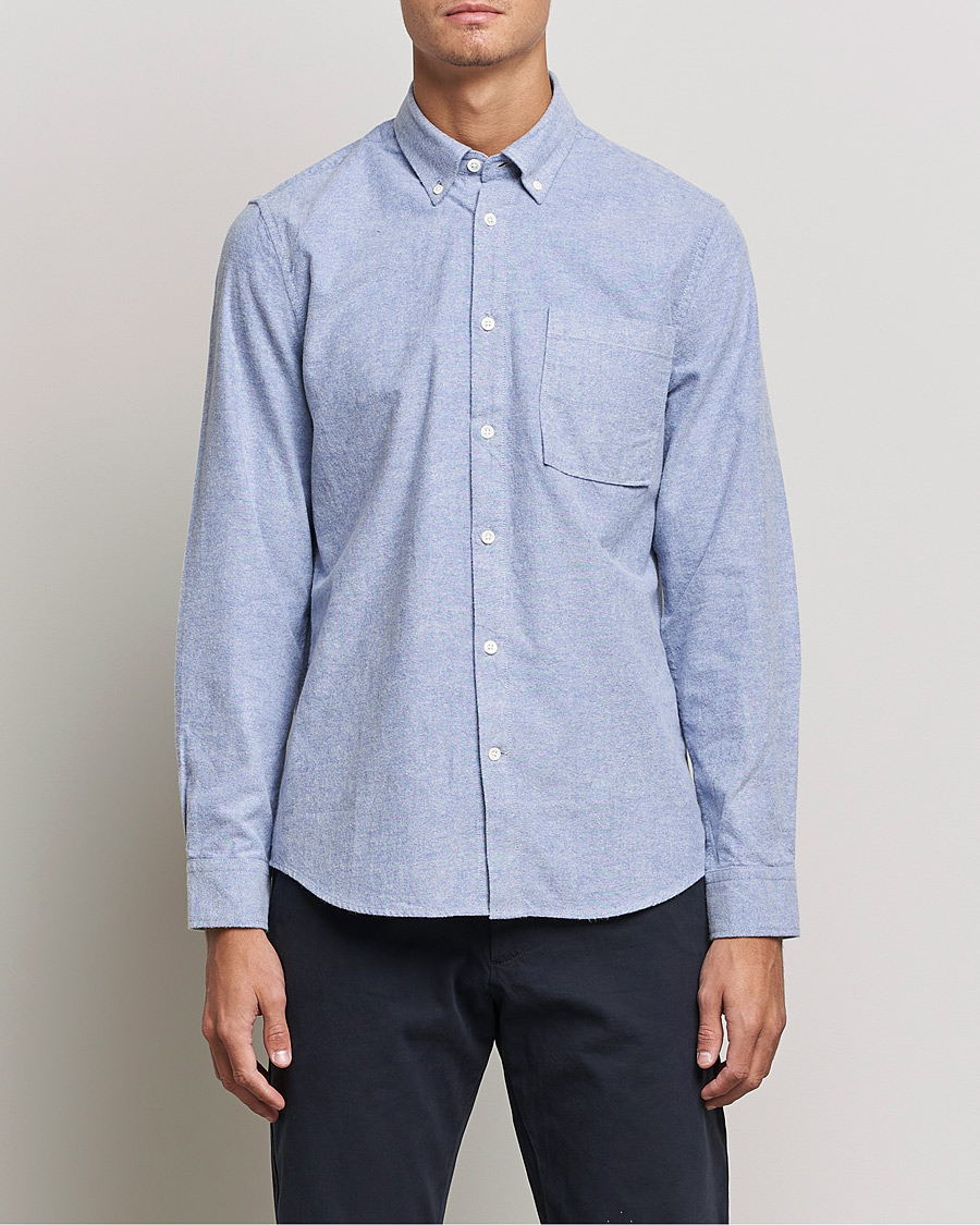 Homme | Chemises | NN07 | Arne Oxford Shirt Light Blue