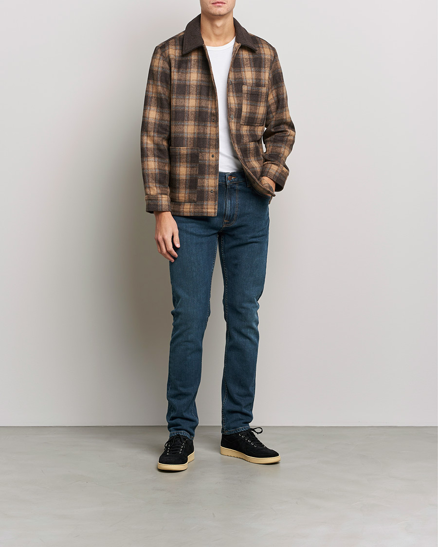 Homme | Jeans | Nudie Jeans | Lean Dean Organic Jeans Blue Rock