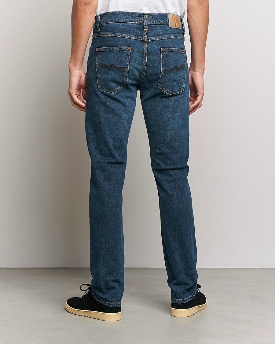 Homme | Jeans | Nudie Jeans | Lean Dean Organic Jeans Blue Rock