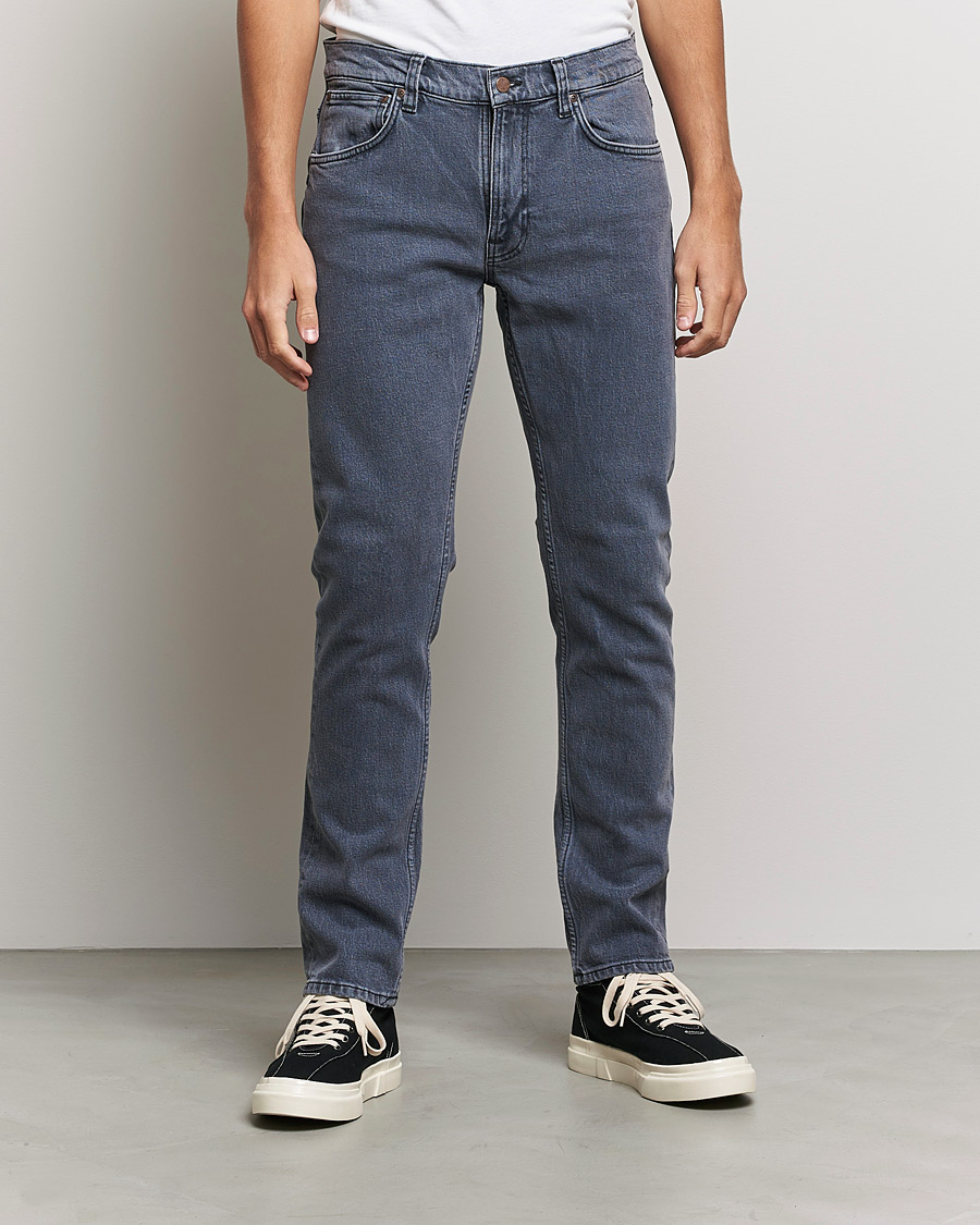 Homme | Jeans | Nudie Jeans | Lean Dean Organic Jeans Grey Ash