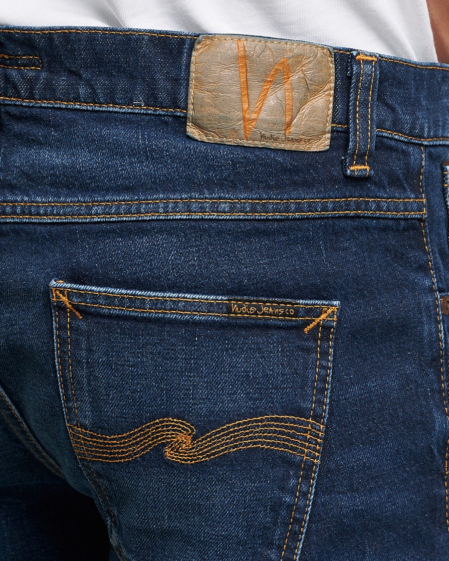 Homme | Jeans | Nudie Jeans | Lean Dean Organic Jeans Blue Thunder