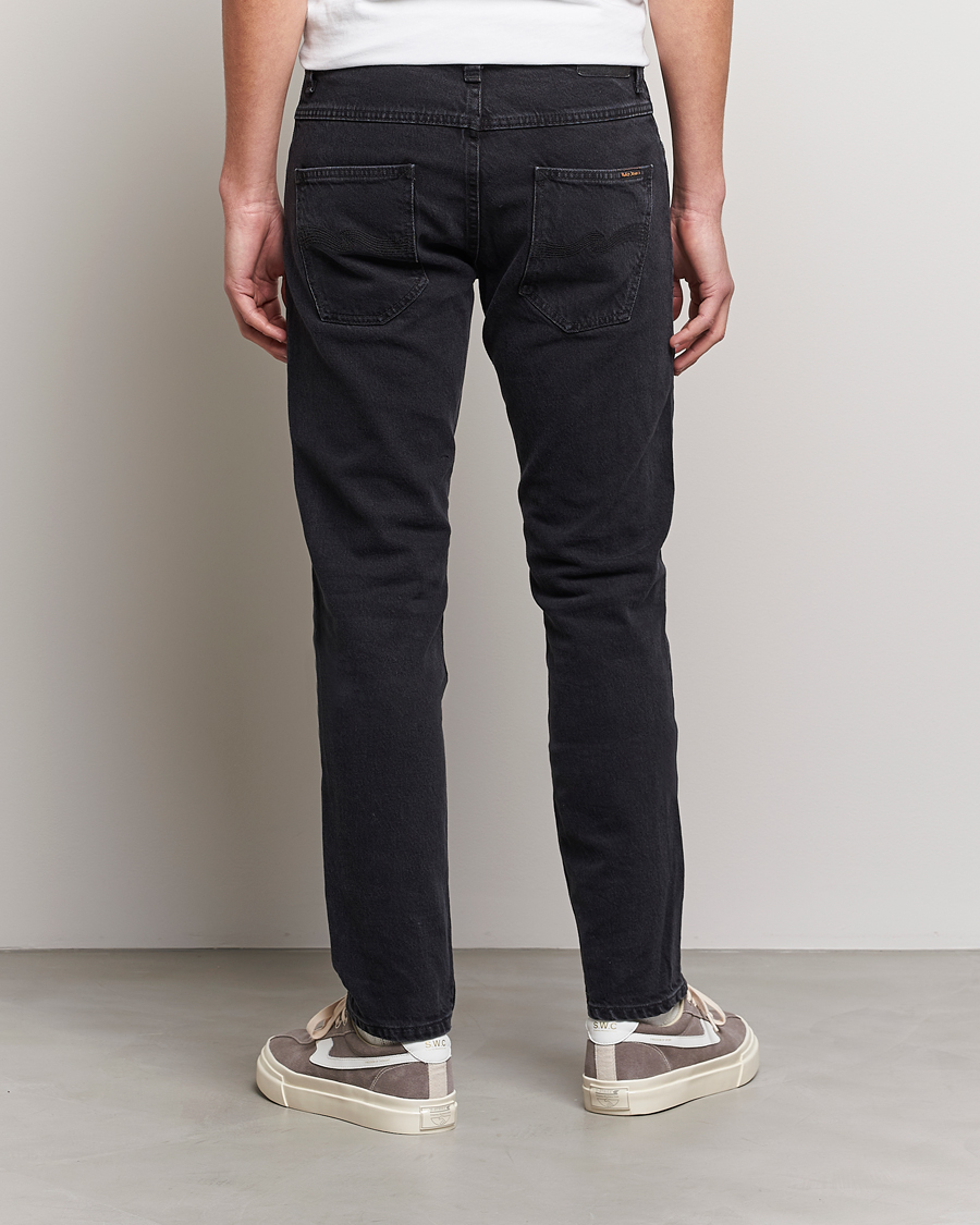 Heren | Jeans | Nudie Jeans | Grim Tim Organic Jeans Almost Black