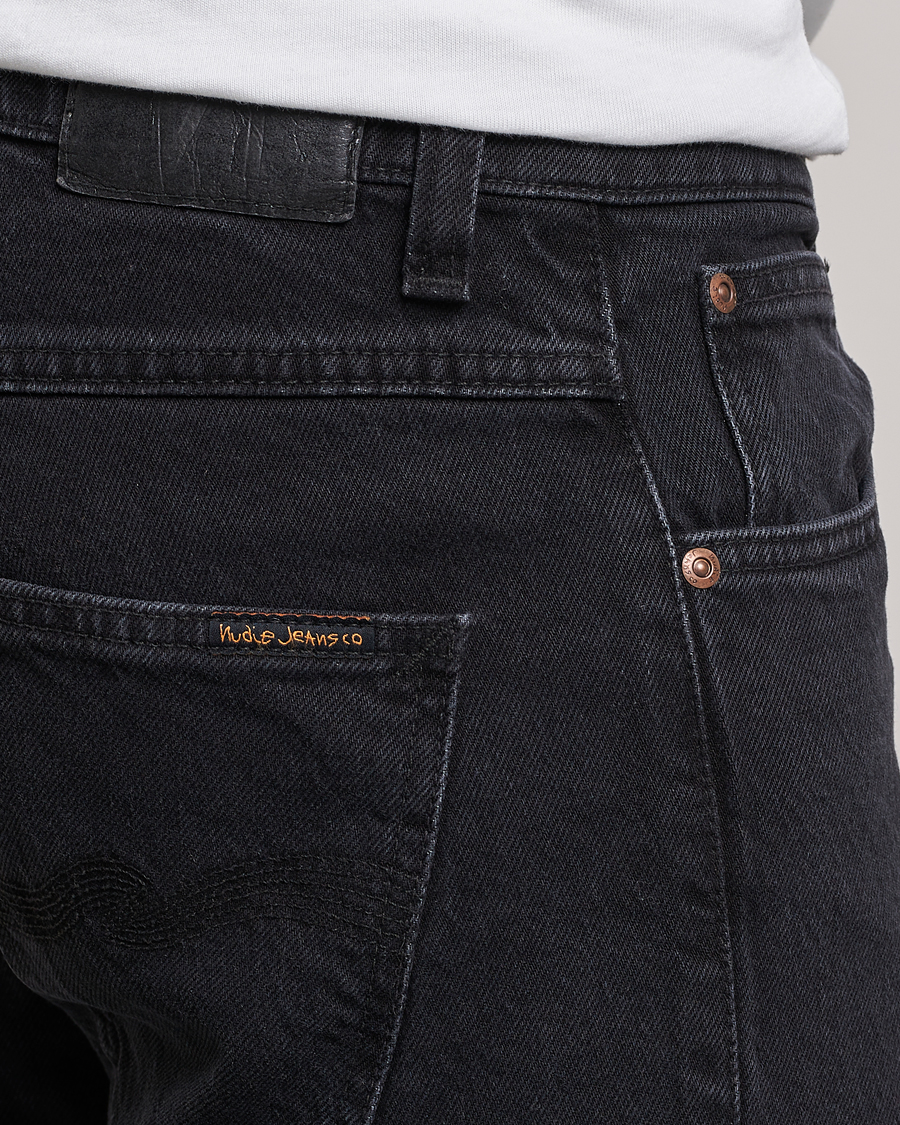 Heren | Jeans | Nudie Jeans | Grim Tim Organic Jeans Almost Black