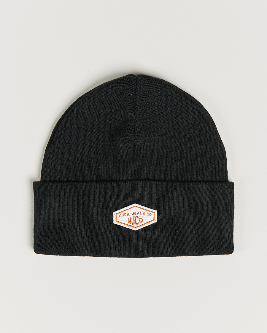 Homme | Nudie Jeans Falksson Beanie Black | Nudie Jeans | Falksson Beanie Black