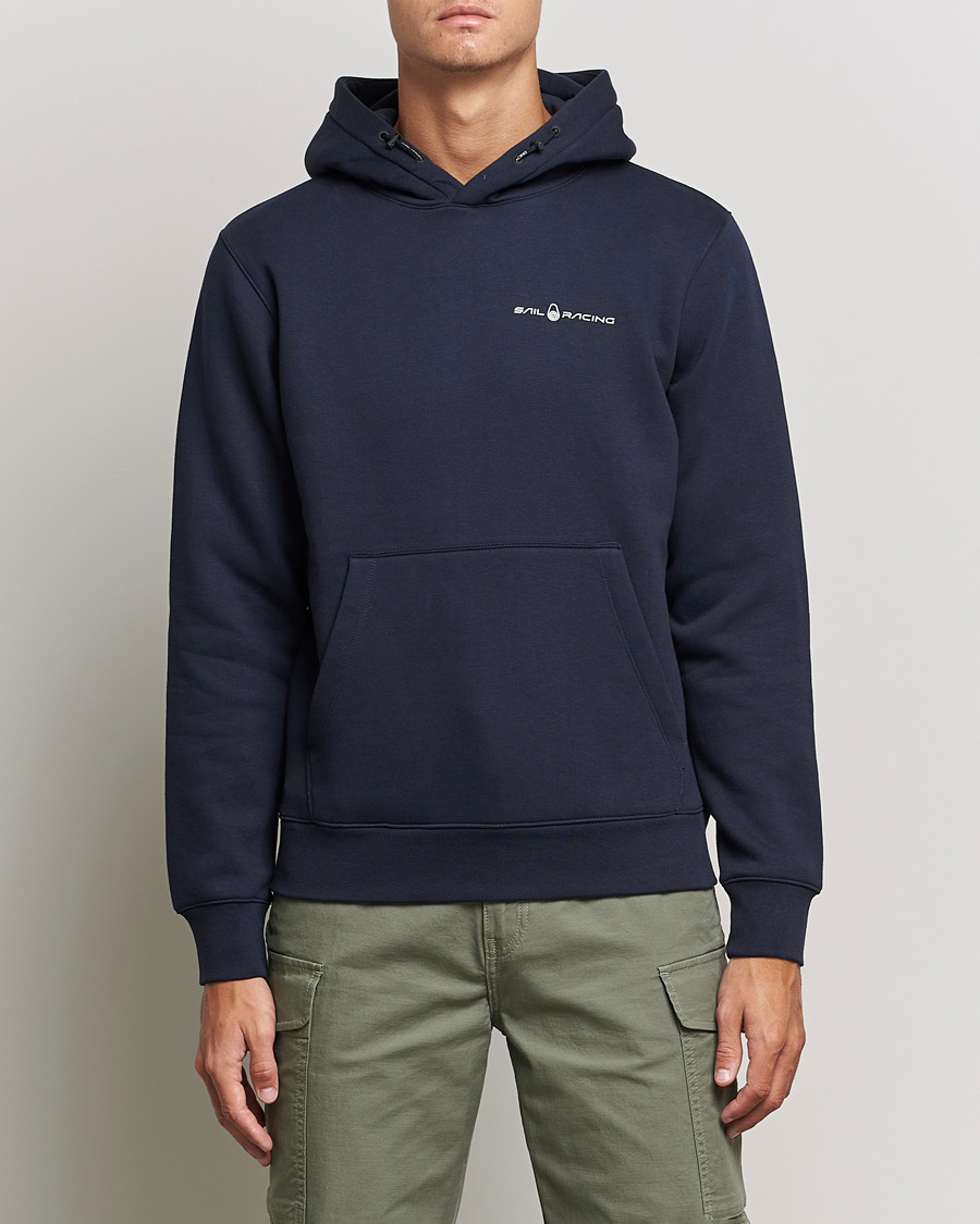 Homme | Pulls Et Tricots | Sail Racing | Bowman Logo Hood Dark Navy
