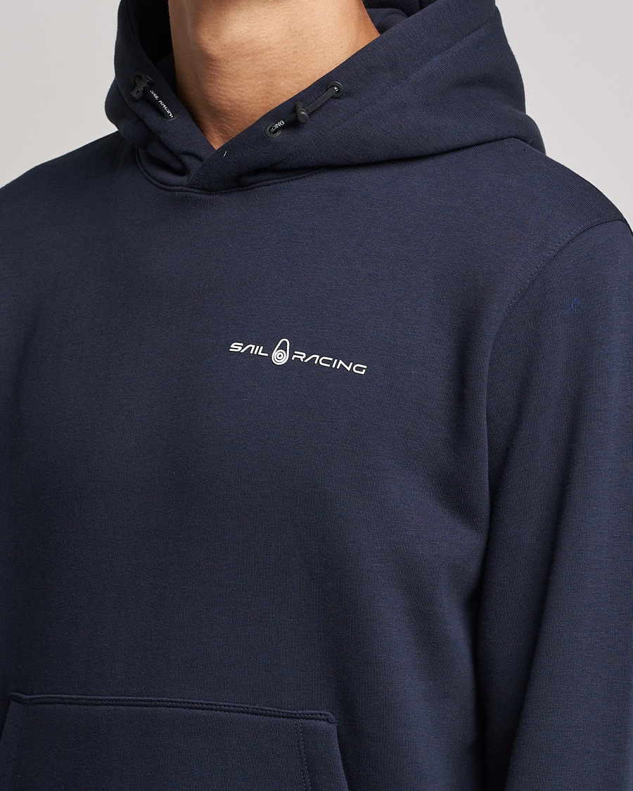 Homme | Pulls Et Tricots | Sail Racing | Bowman Logo Hood Dark Navy