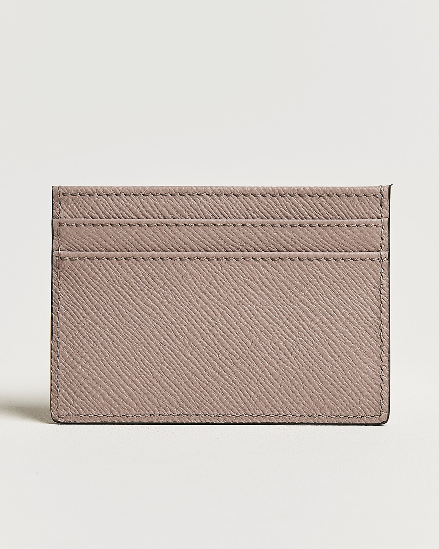 Homme | Smythson Panama Flat Cardholder Taupe | Smythson | Panama Flat Cardholder Taupe