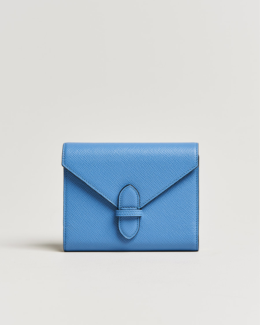 Homme | Smythson Double Playing Case Nile Blue | Smythson | Double Playing Case Nile Blue