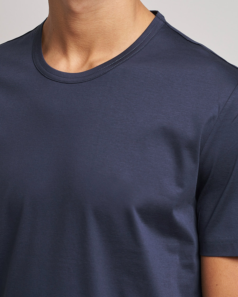 Homme | T-shirts | Tiger of Sweden | Olaf Mercerized Cotton Tee Light Ink