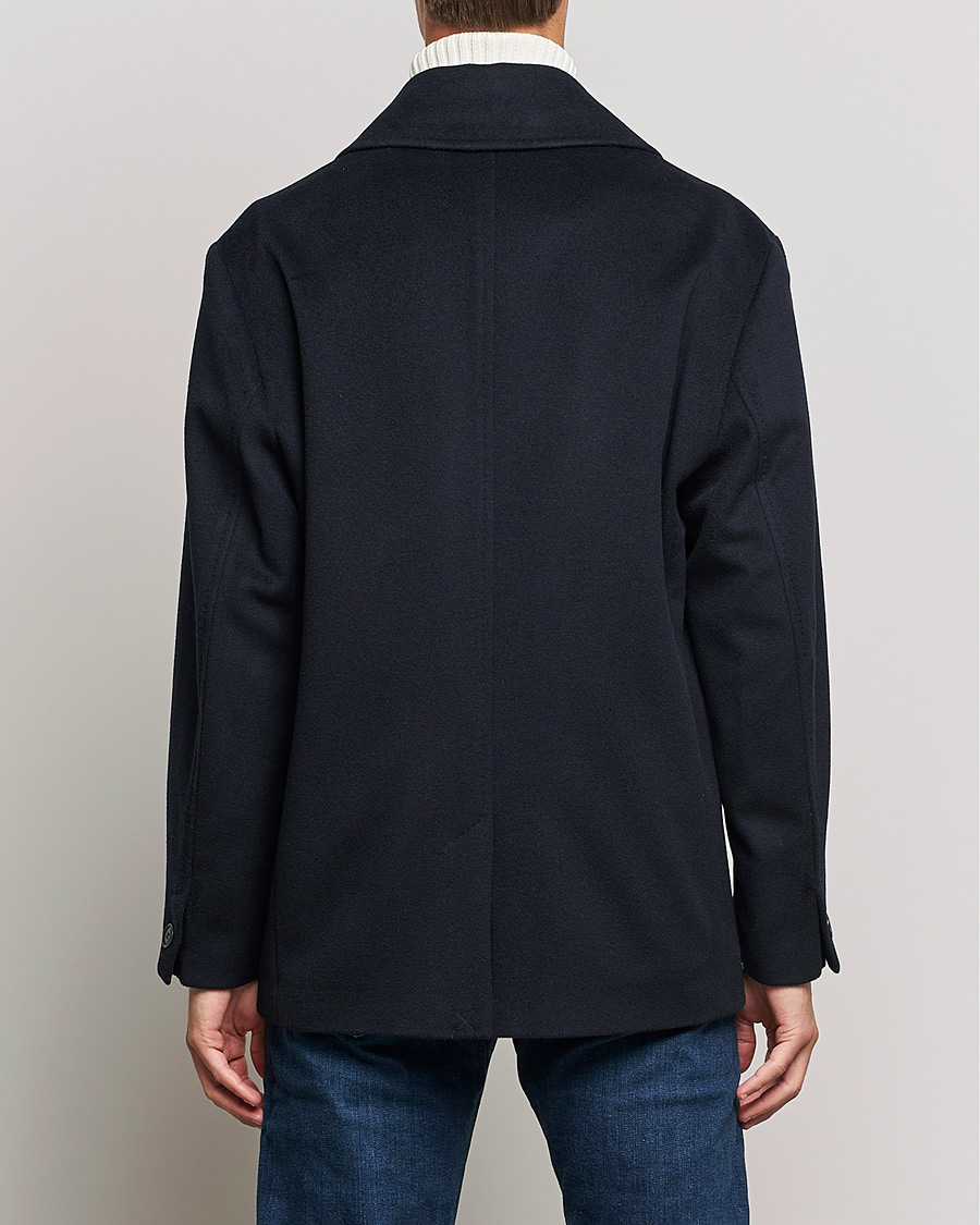 Heren | Jassen | Tiger of Sweden | Eerik Wool Peacoat Light Ink
