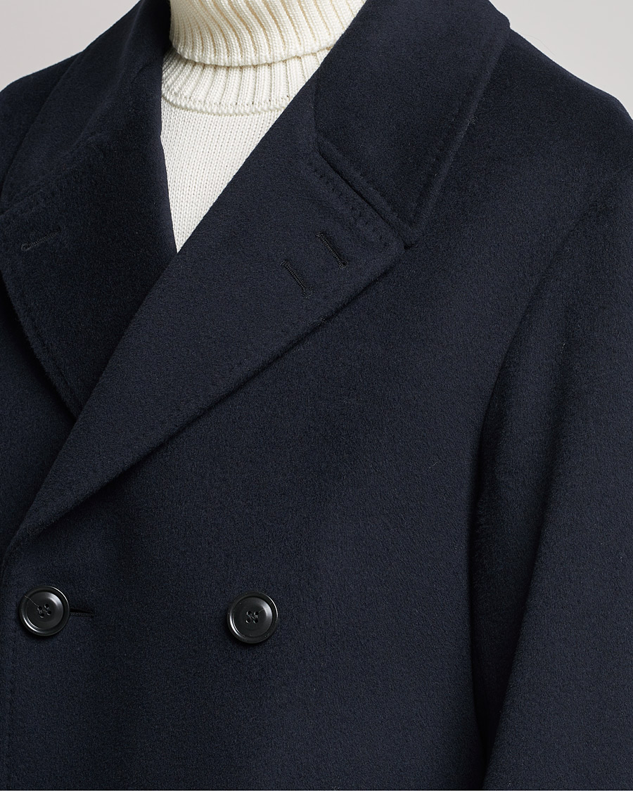 Heren | Jassen | Tiger of Sweden | Eerik Wool Peacoat Light Ink