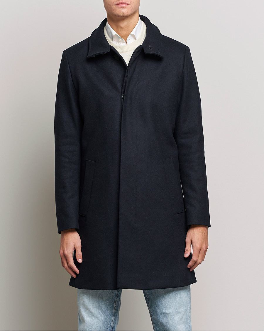 Homme | Manteaux Et Vestes | Tiger of Sweden | Aleric Wool Coat Light Ink