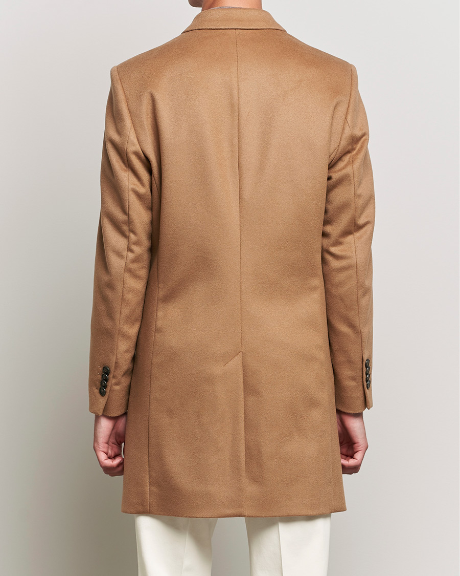 Homme | Manteaux Et Vestes | Tiger of Sweden | Cempsey Wool Cashmere Coat Dark Honey