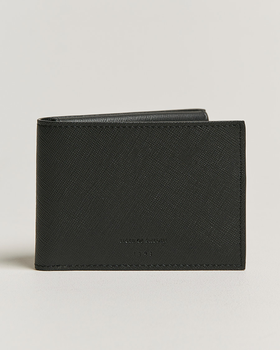 Homme | Tiger of Sweden Wivalius Leather Card Holder Black | Tiger of Sweden | Wivalius Leather Card Holder Black