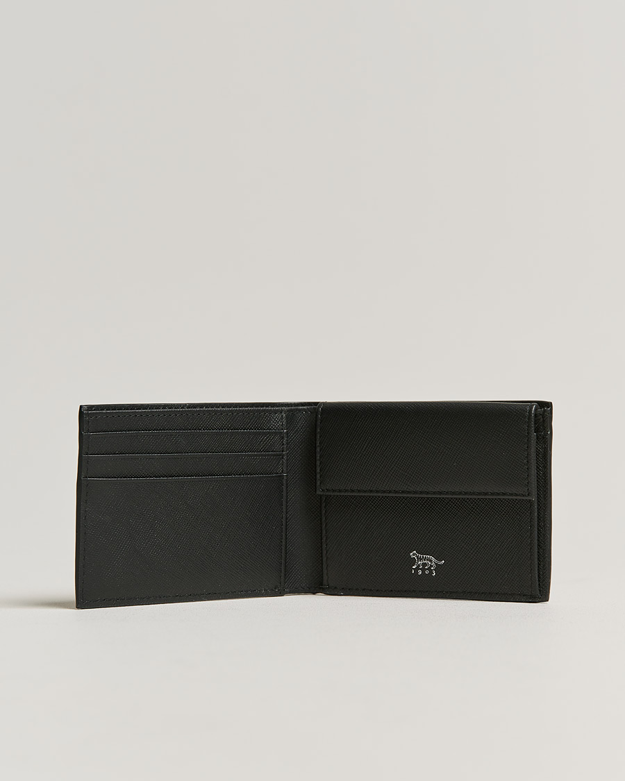 Homme | Tiger of Sweden Wivalius Leather Card Holder Black | Tiger of Sweden | Wivalius Leather Card Holder Black