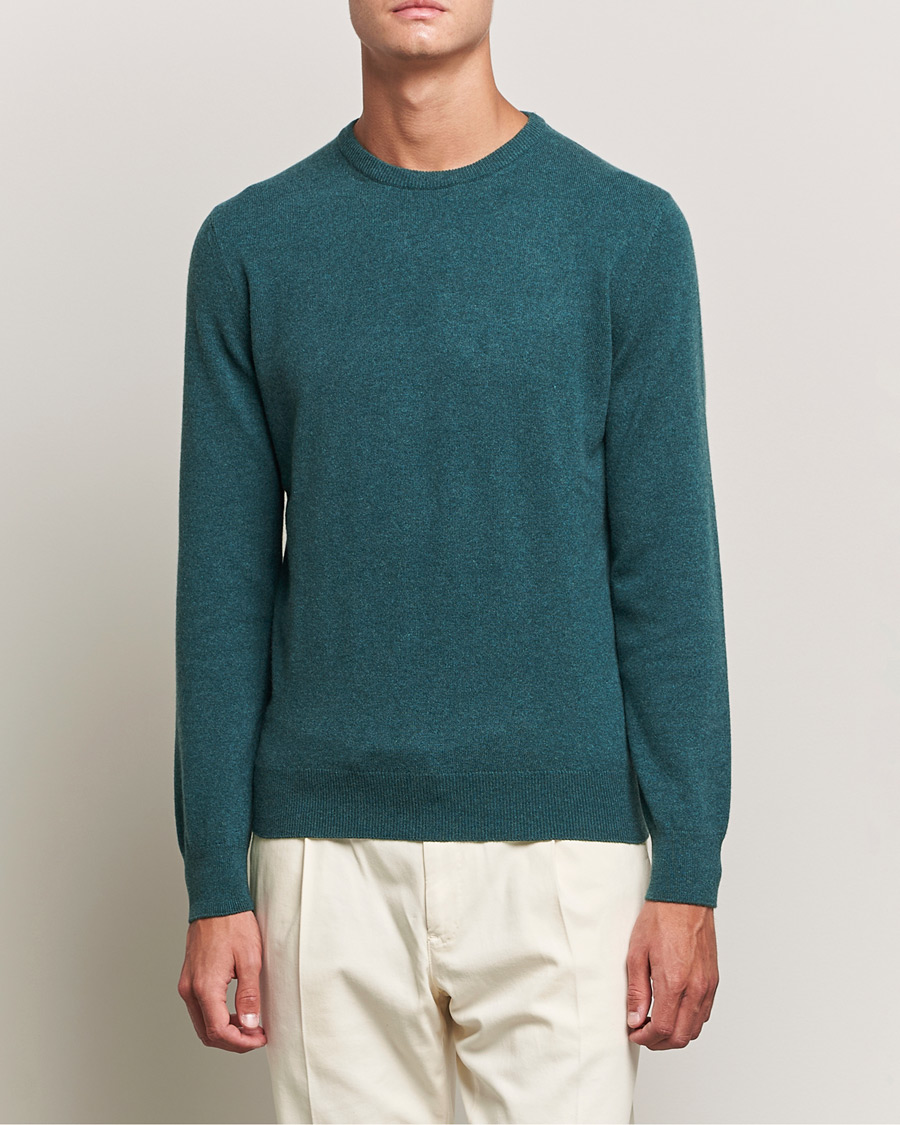 Heren | Truien | Zegna | Oasi Cashmere Crew Neck Teal