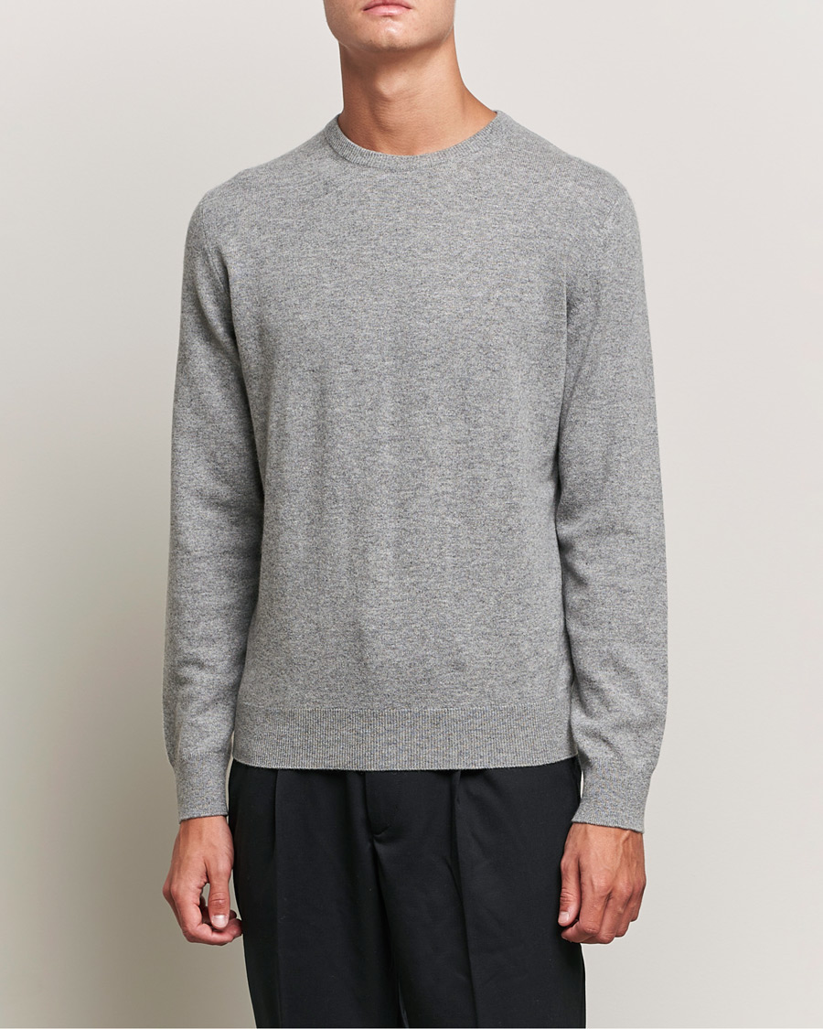 Homme | Pulls Et Tricots | Zegna | Oasi Cashmere Crew Neck Grey Melange