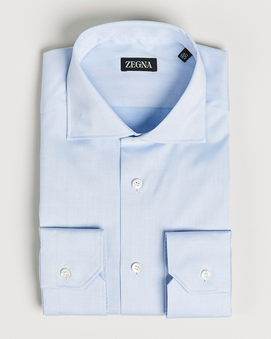 Heren | Overhemden | Zegna | Slim Fit Dress Shirt Light Blue