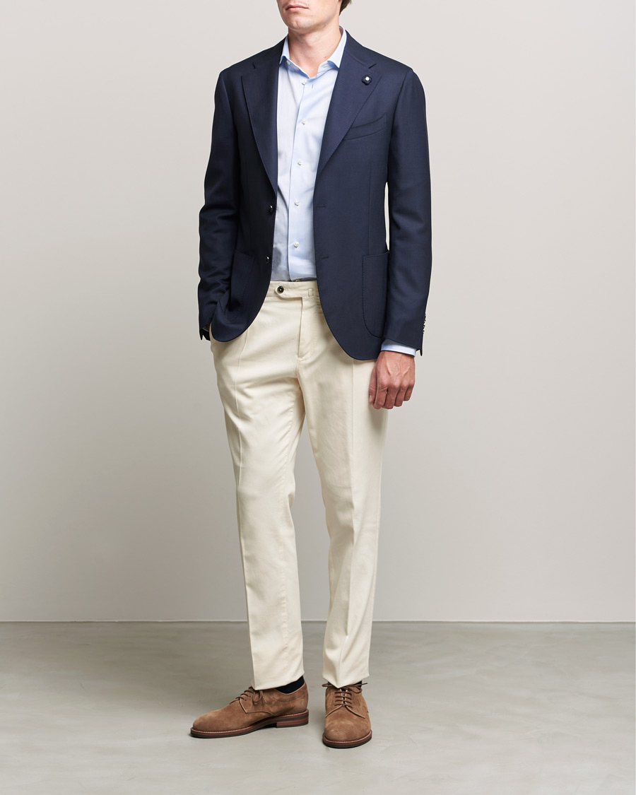 Heren | Overhemden | Zegna | Slim Fit Dress Shirt Light Blue