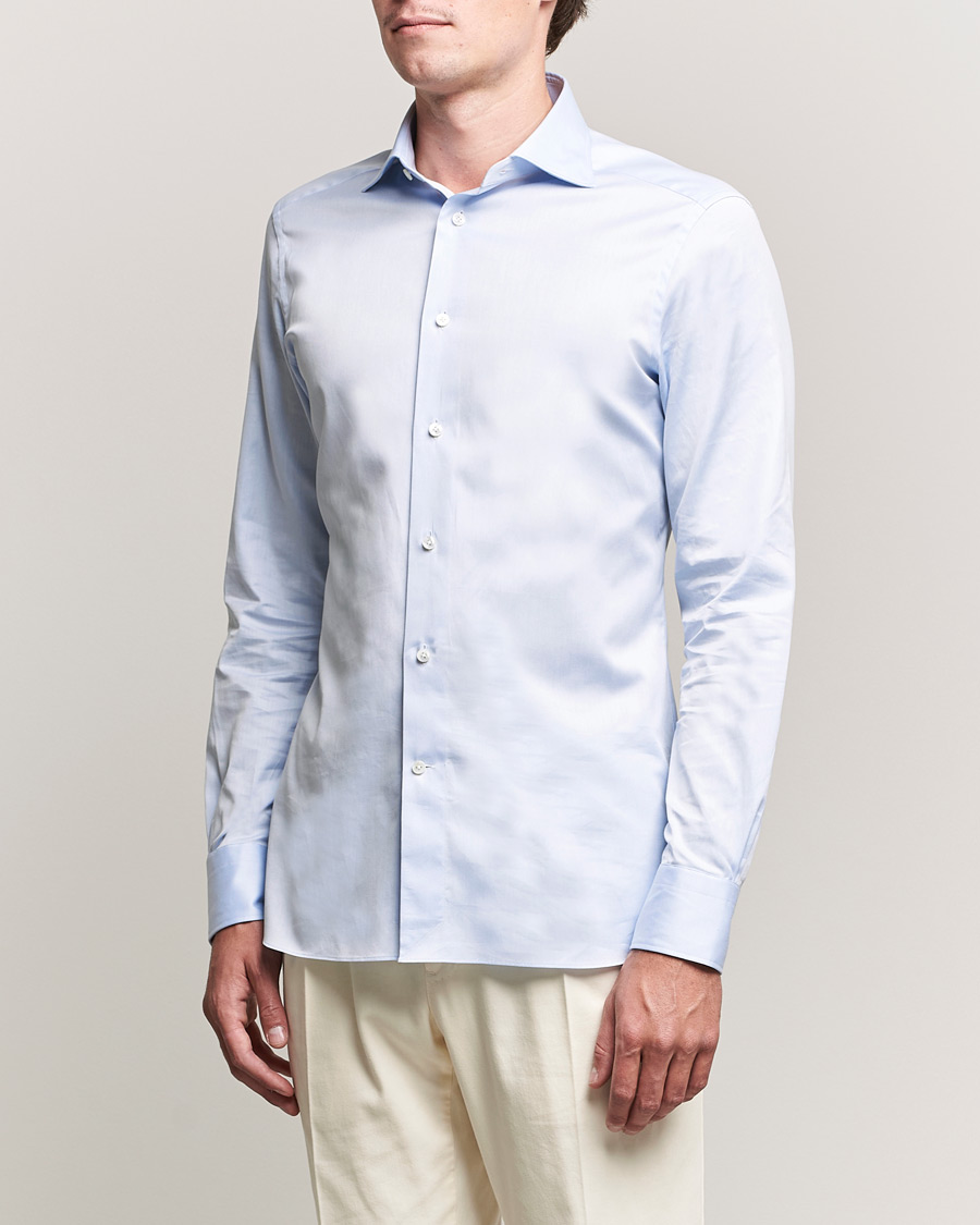 Heren | Overhemden | Zegna | Slim Fit Dress Shirt Light Blue