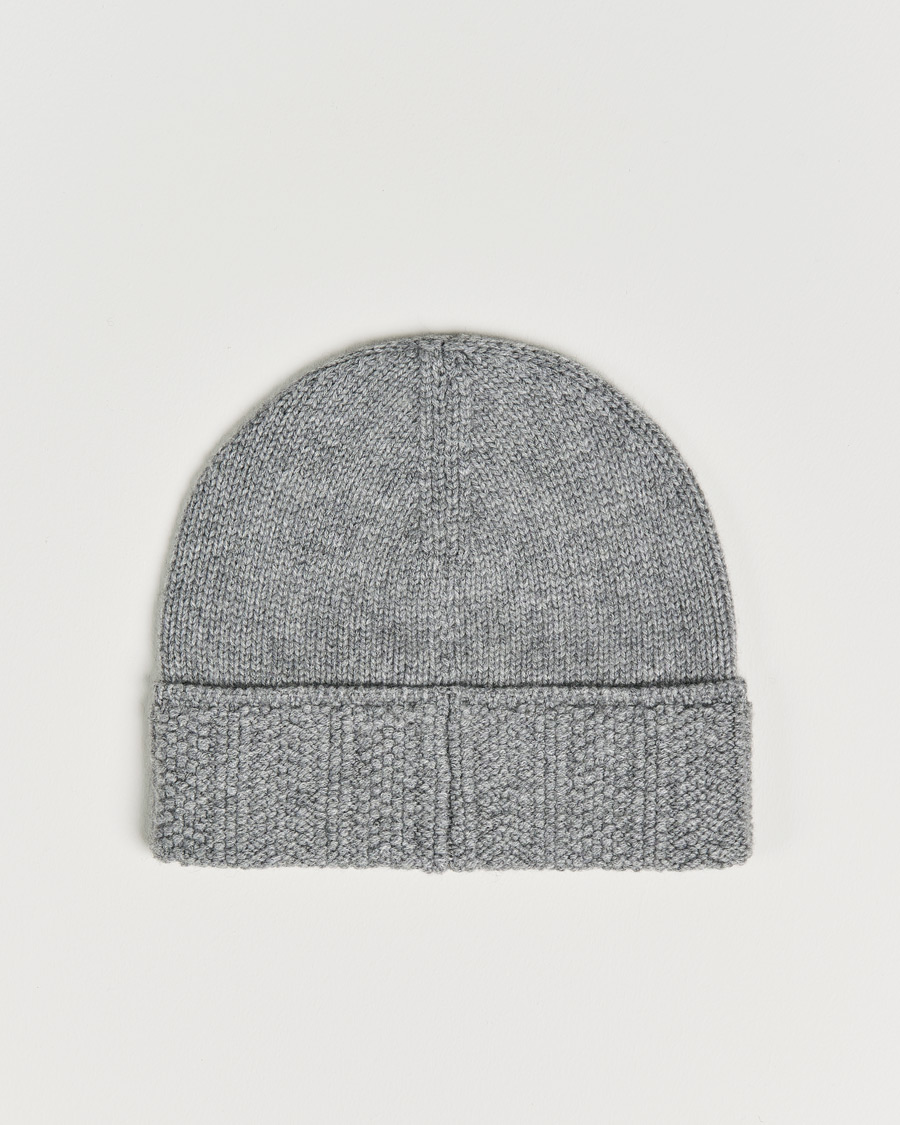 Heren | Zegna Cashmere Beanie Light Grey | Zegna | Cashmere Beanie Light Grey