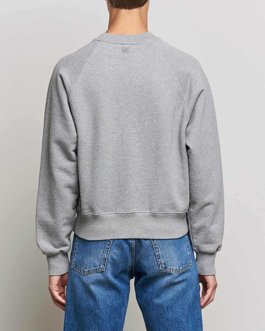 Heren | Truien | AMI | Paris College Sweatshirt Heather Grey