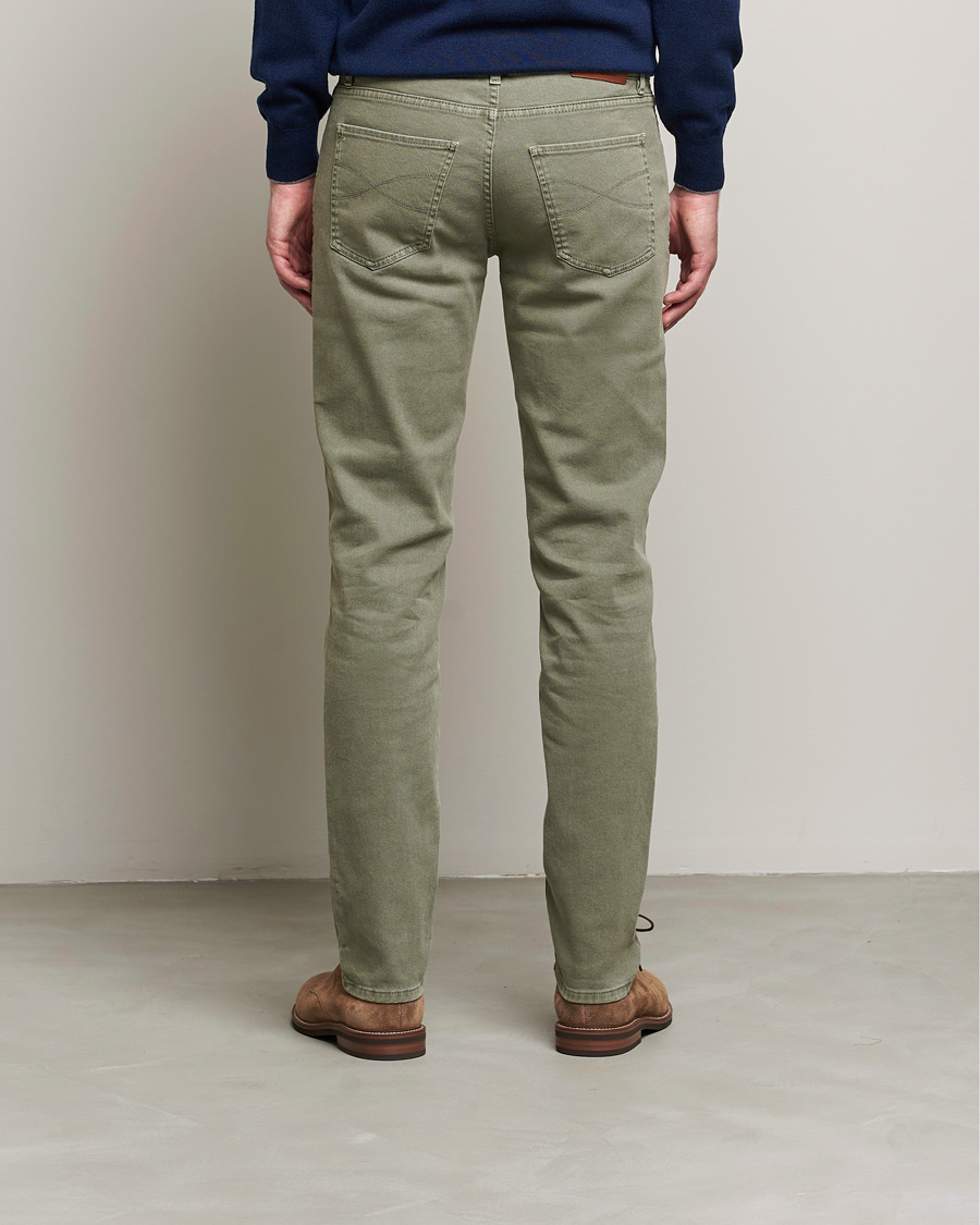 Homme | Pantalons | Brunello Cucinelli | Slim Fit 5-Pocket Pants Military