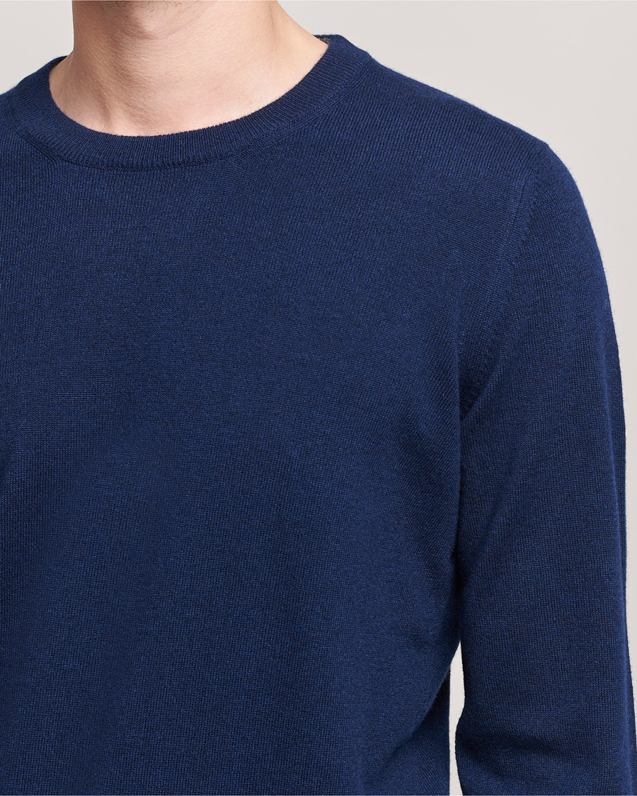 Homme | Pulls Et Tricots | Brunello Cucinelli | 2 Ply Cashmere Pullover Navy