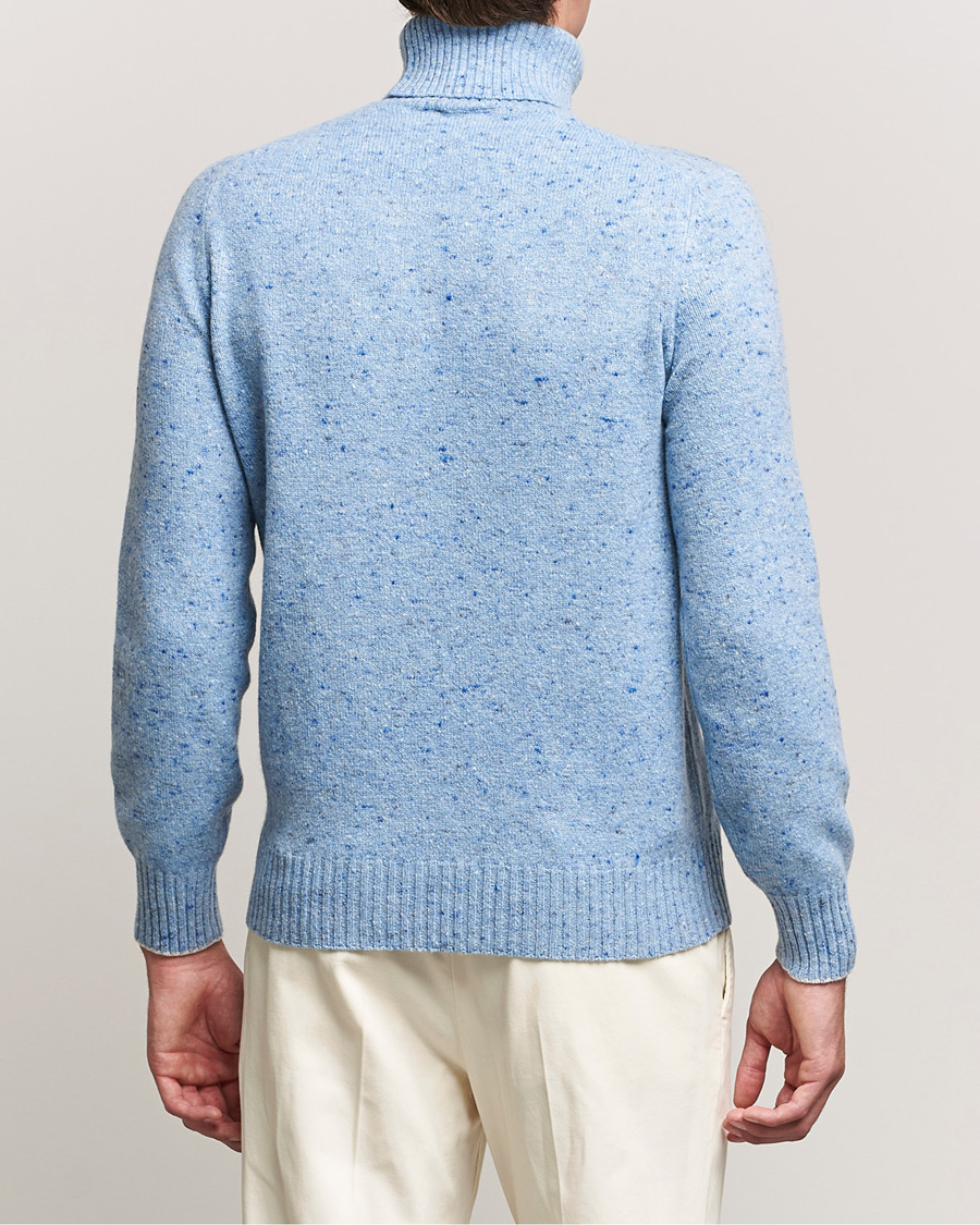 Heren | Truien | Brunello Cucinelli | Cashmere Blend Rollneck Light Blue