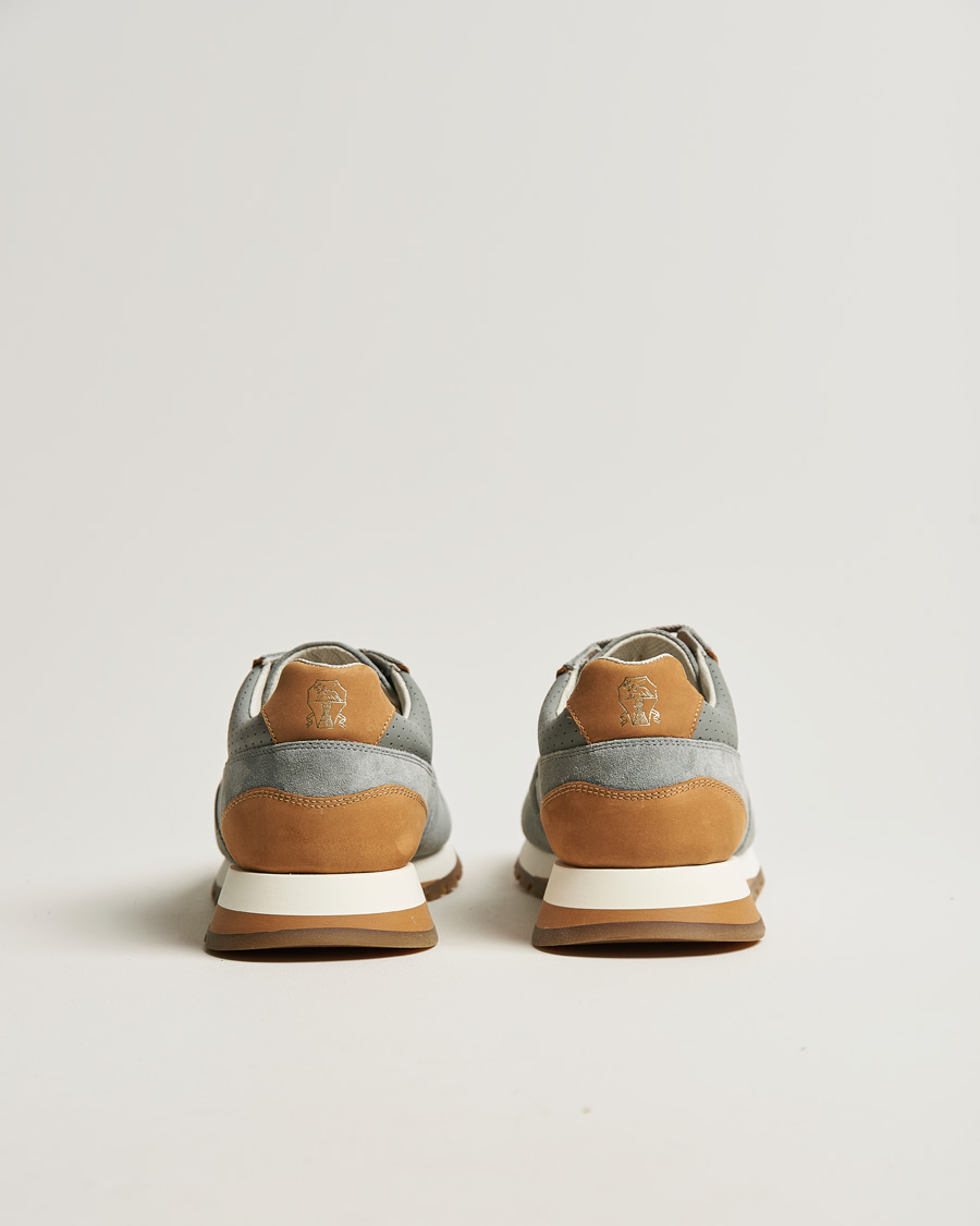 Homme | Brunello Cucinelli Running Sneaker Grey Suede | Brunello Cucinelli | Running Sneaker Grey Suede