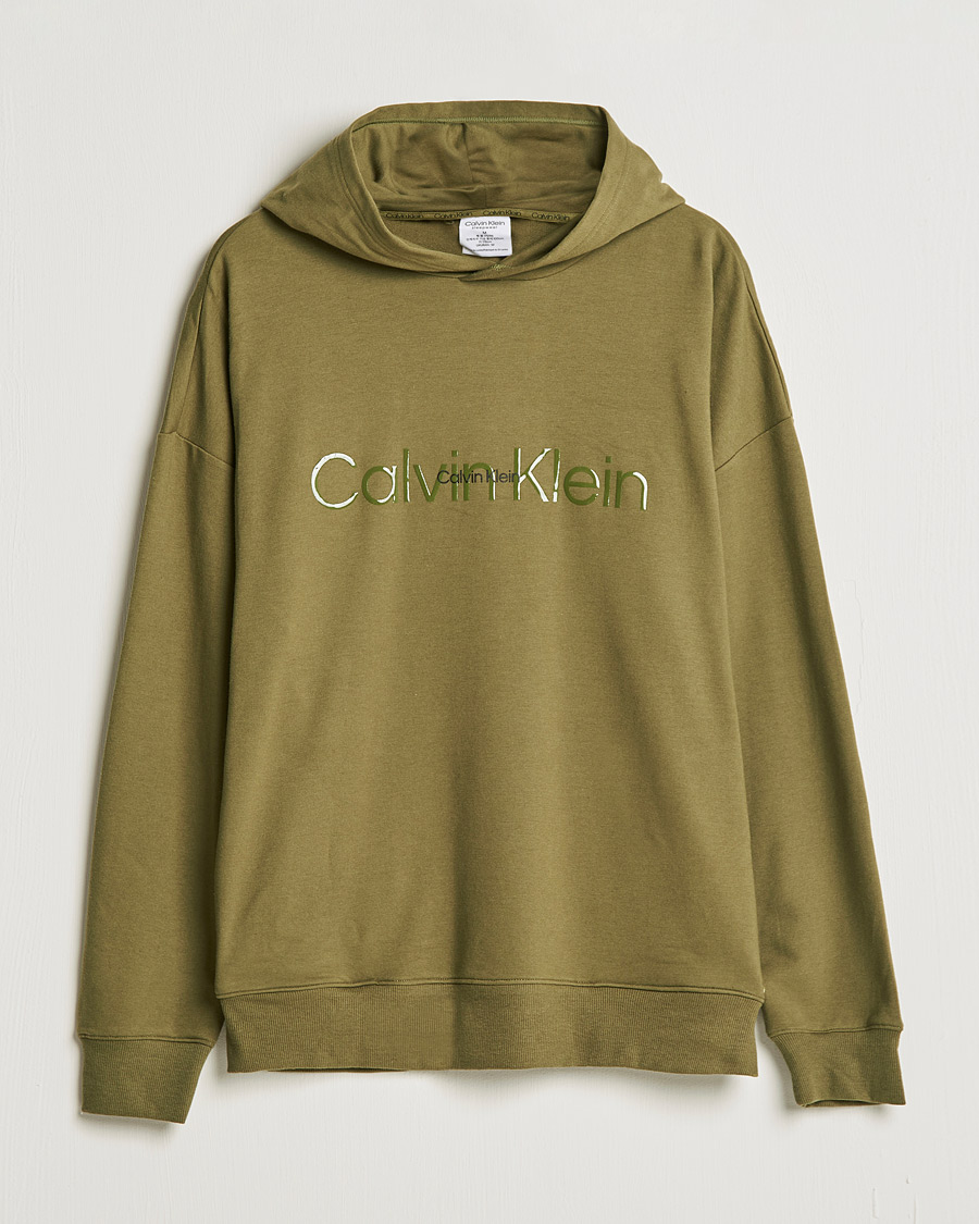 Heren | Truien | Calvin Klein | Loungewear Logo Hoodie Olive