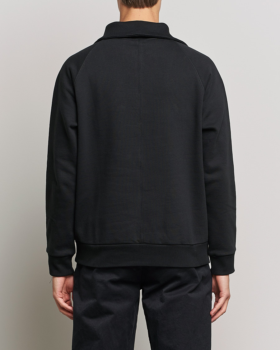 Homme | Pulls Et Tricots | Calvin Klein | Heavy Fleece Half Zip Sweater Black