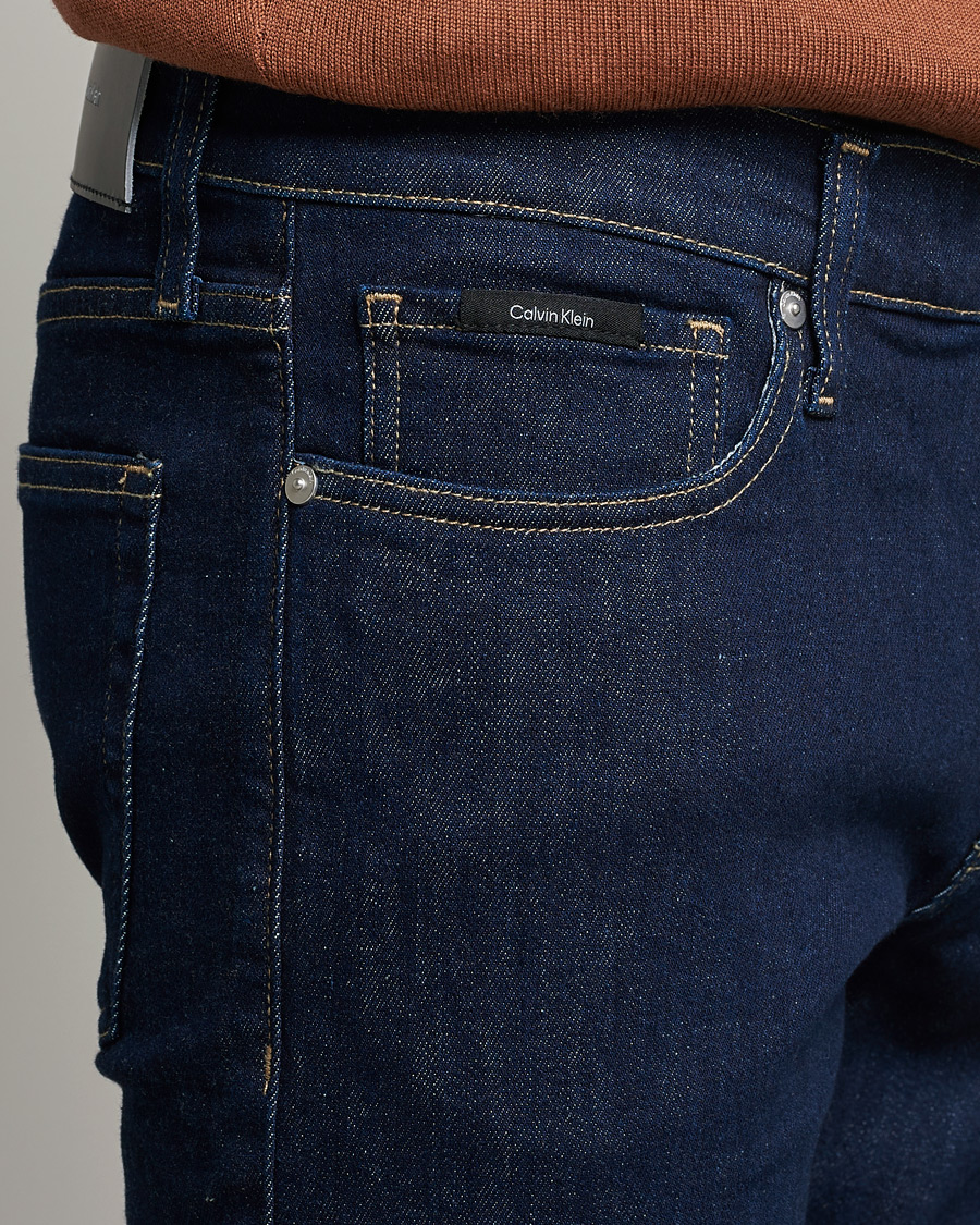 Heren | Jeans | Calvin Klein | Slim Lewis Stretch Jeans Rinse