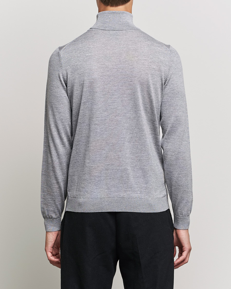 Homme | Pulls Et Tricots | BOSS BLACK | Musso Merino Polo Silver