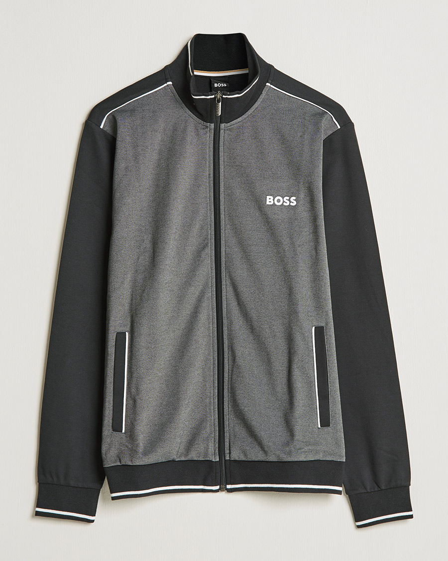 Heren | Truien | BOSS BLACK | Tracksuit Full Zip Jacket Black