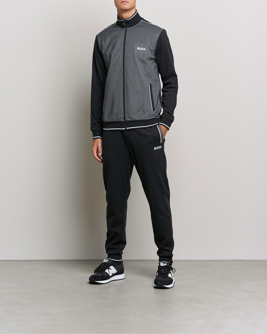 Heren | Truien | BOSS BLACK | Tracksuit Full Zip Jacket Black