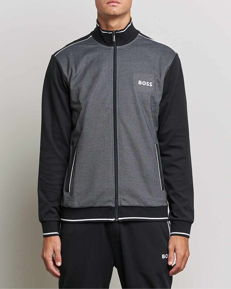 Heren | Truien | BOSS BLACK | Tracksuit Full Zip Jacket Black