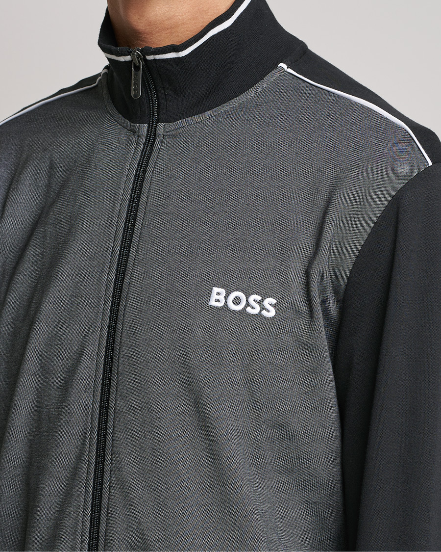 Heren | Truien | BOSS BLACK | Tracksuit Full Zip Jacket Black