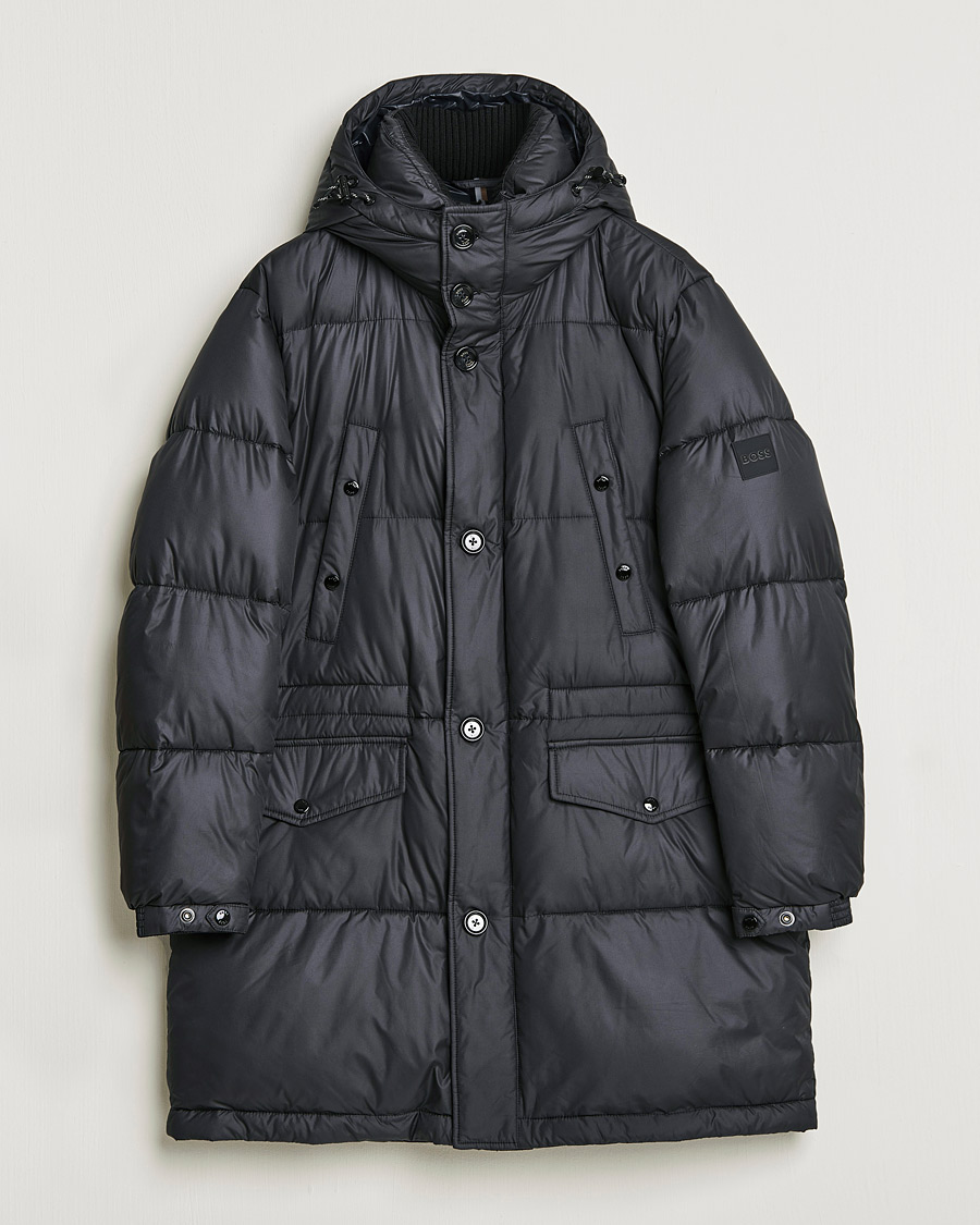 Heren | Jassen | BOSS BLACK | Cian Down Puffer Parka Black