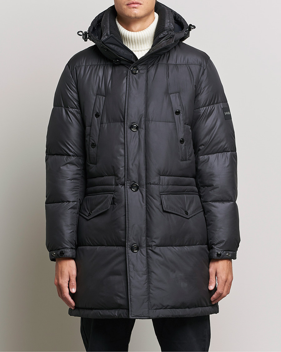 Heren | Jassen | BOSS BLACK | Cian Down Puffer Parka Black