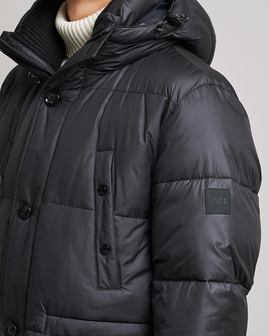 Heren | Jassen | BOSS BLACK | Cian Down Puffer Parka Black