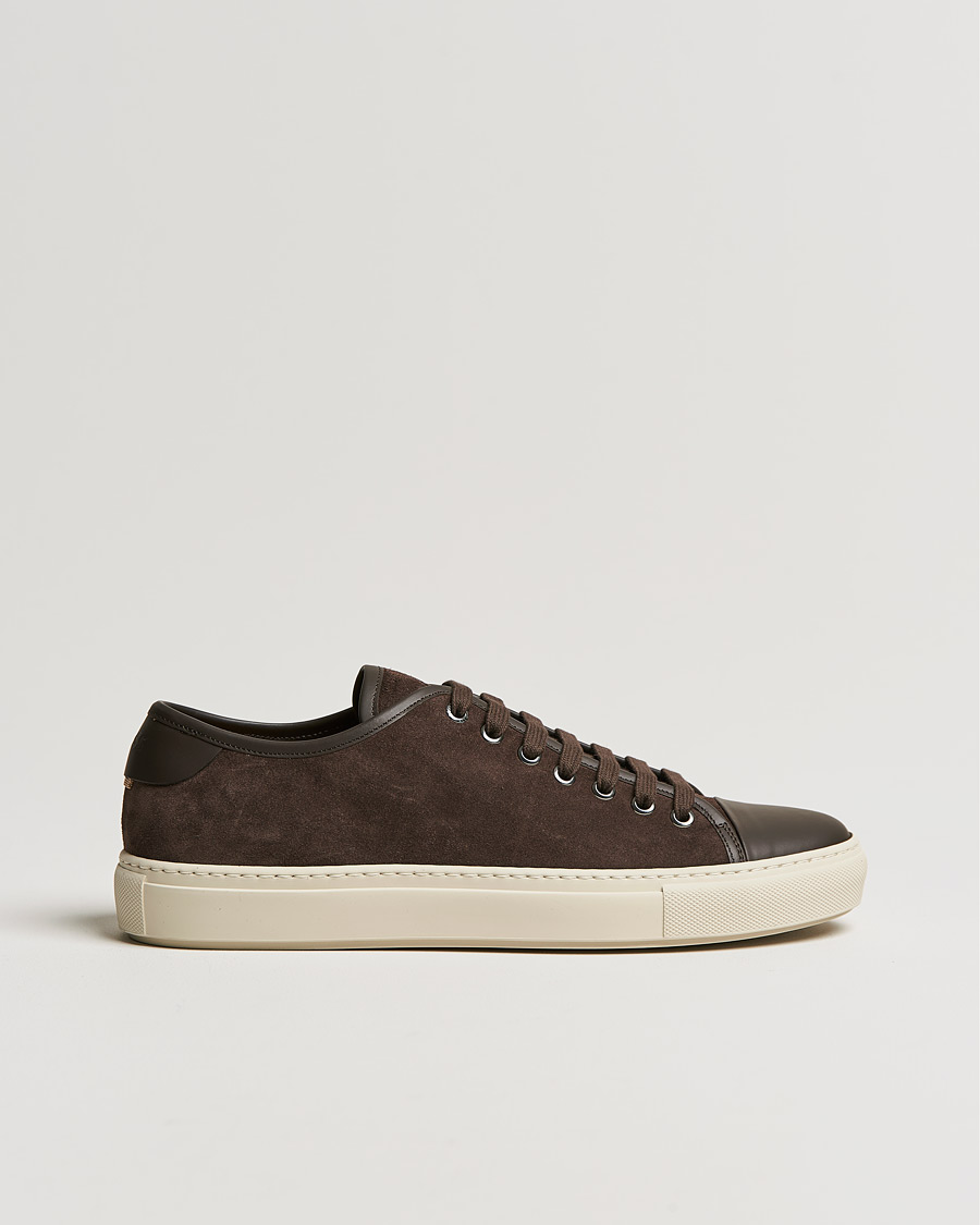 Homme | BOSS Mirage Suede Sneakers Dark Brown | BOSS BLACK | BOSS Mirage Suede Sneakers Dark Brown