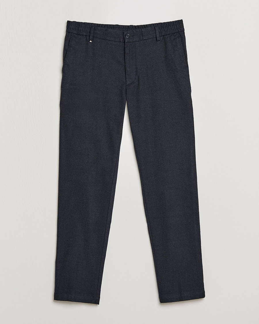 Heren | Broeken | BOSS BLACK | BOSS Kane Drawstring Trousers Dark Blue