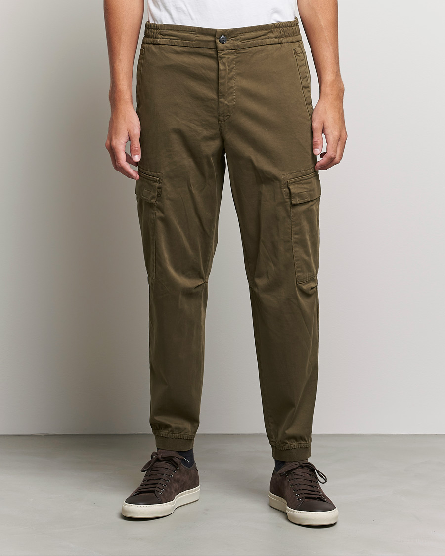 Heren | Broeken | BOSS ORANGE | BOSS Casual Sisla Cargo Pants Dark Green
