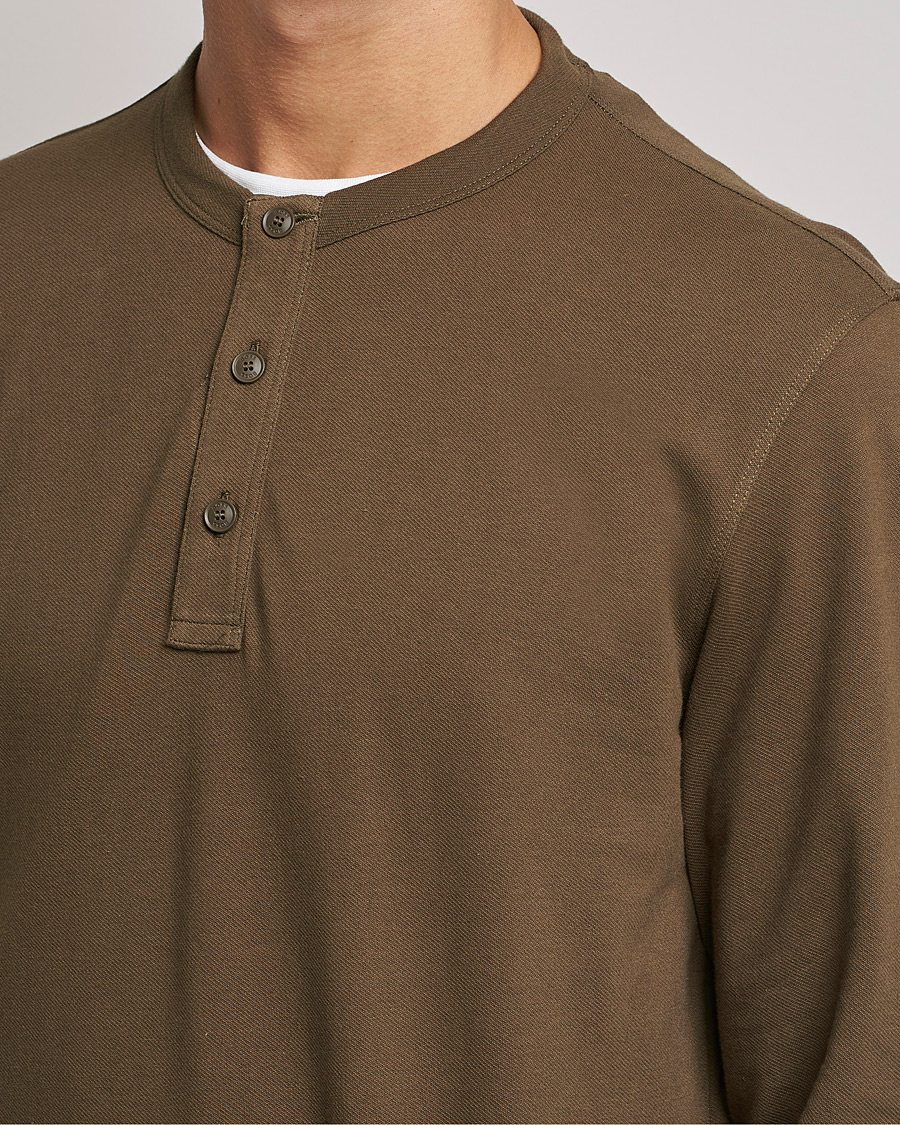 Heren | Truien | BOSS ORANGE | Teetwill Henley Dark Green