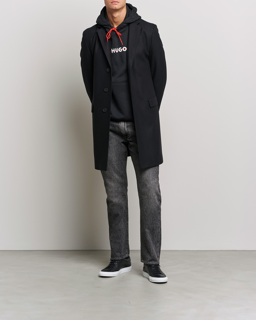 Homme | Manteaux Et Vestes | HUGO | Migor Wool Coat Black