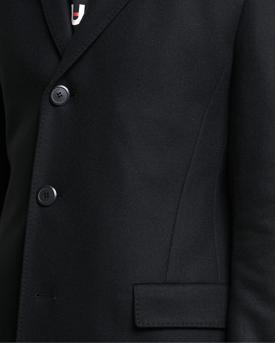 Homme | Manteaux Et Vestes | HUGO | Migor Wool Coat Black