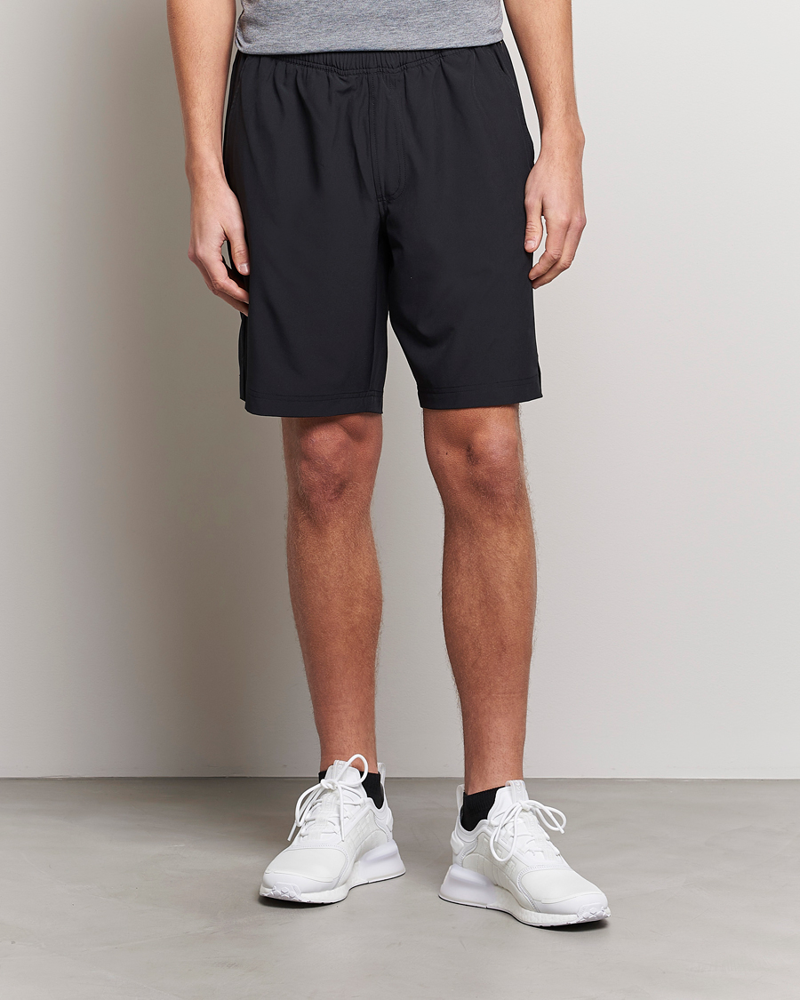 Homme | Shorts | Sunspel | Active Running Shorts Black