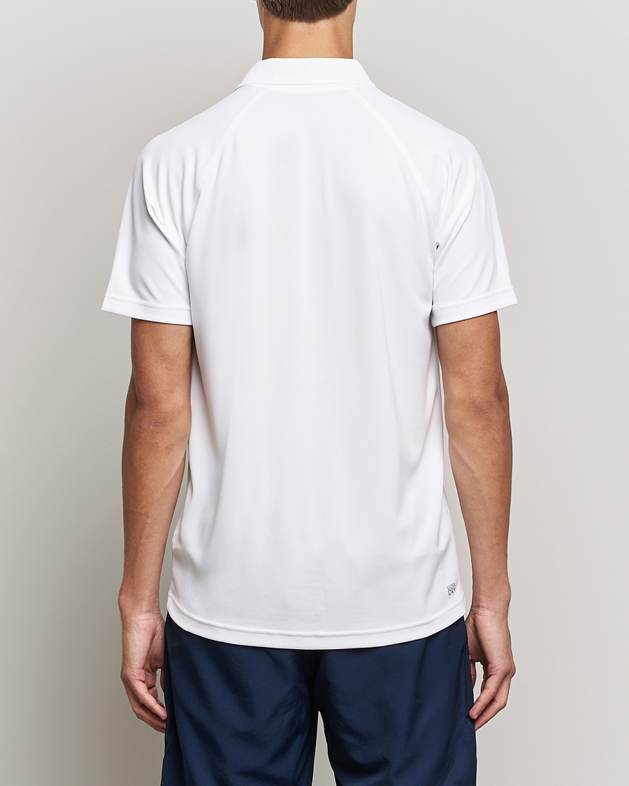 Homme | Polos | Lacoste Sport | Performance Ribbed Collar Polo White