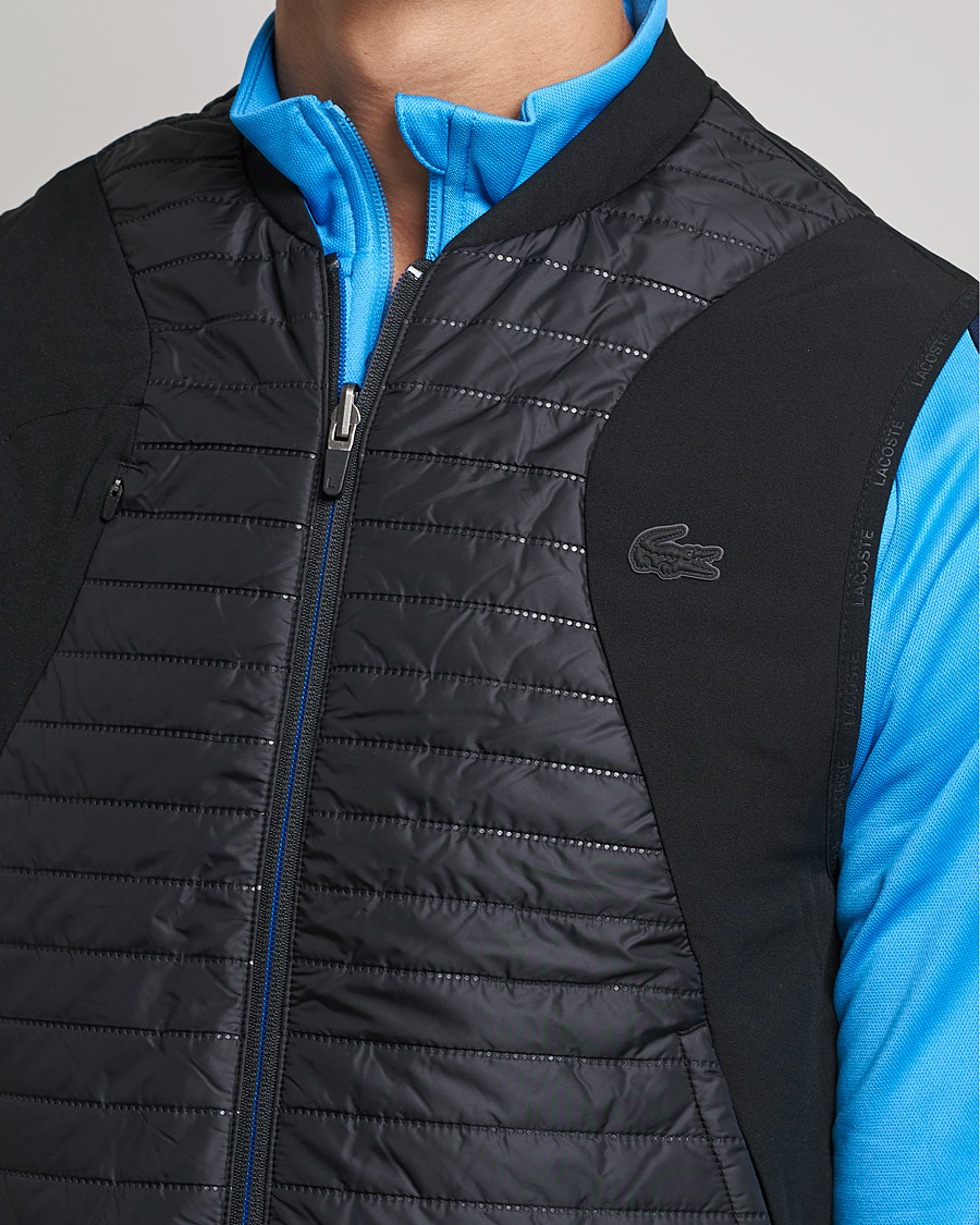 Homme | Manteaux Et Vestes | Lacoste Sport | Reversible Performance Vest Black/Blue